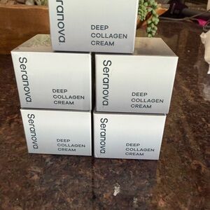 Seranova deep collagen moisturizing cream 5 new boxed jars